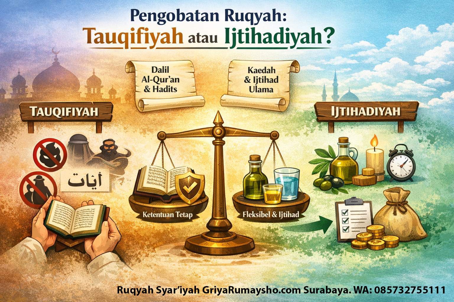Apakah Pengobatan Ruqyah termasuk Tauqifiyah atau Ijtihadiyah ? 
