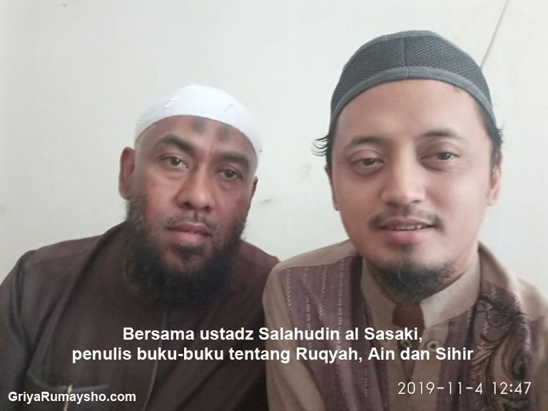 Abu Amatulloh Imam bersama ustadz Salahudin